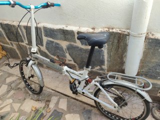 Bicicleta Plegable Monty F20 plegable.