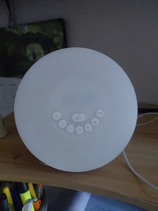 Reloj Despertador Inteligente Blanco