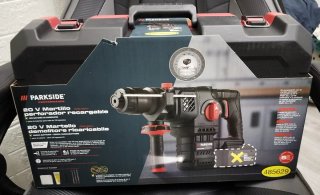 Parkside Performance 20V Martillo Perforador Recar