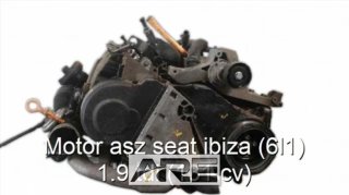 motor ASZ Seat Ibiza 6L 1.9 TDI diésel Ref:8638070