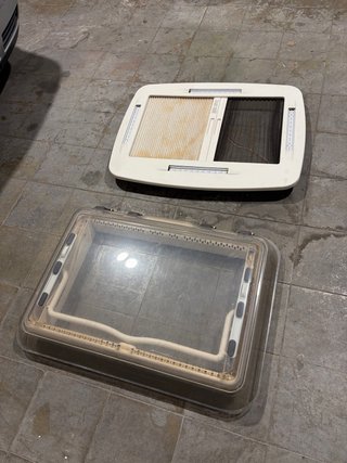 2 Claraboyas para Autocaravana o Camper 70x50