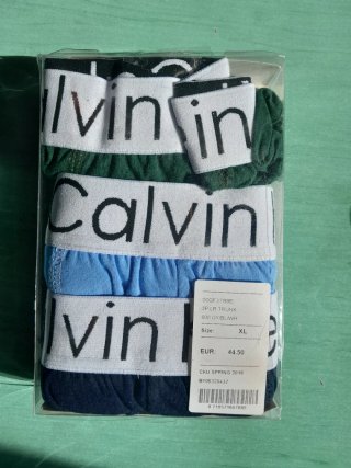 Calvin Klein Calzones XL trunks pack de 3