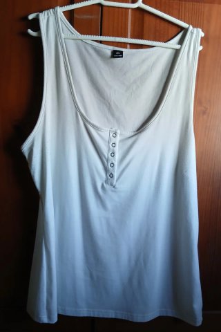 Camiseta tirantes blanca talla XXL
