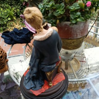 Figura  de una Madre y su Hijo 35cm