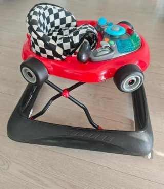 Andador bebé coche de carreras