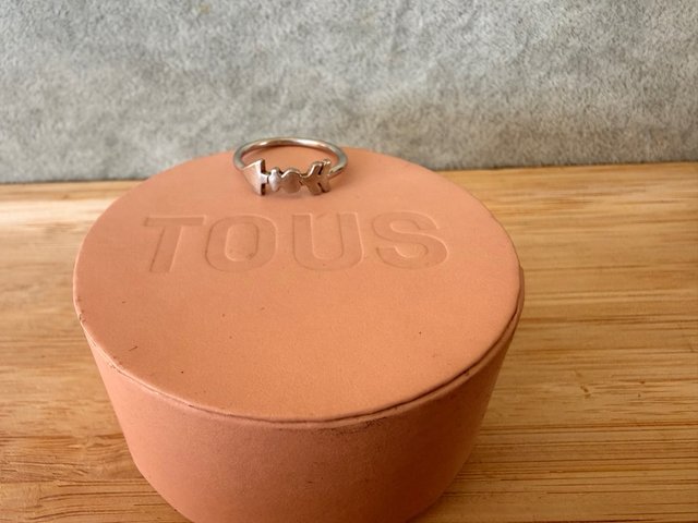 Anillo Tous Plata Ley 925