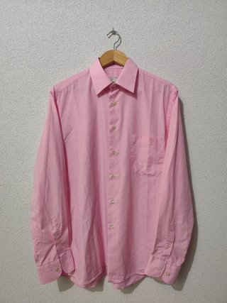 Camisa rosa de manga larga