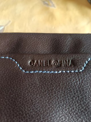 Cartera Billetera de Cuero Canelafina