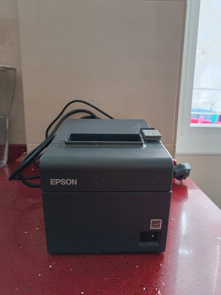 Impresora de Tickets Epson Negra