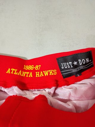 Pantalon de baloncesto NBA Atlanta Hawks talla L