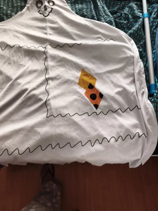 Disfraz fantasma niño