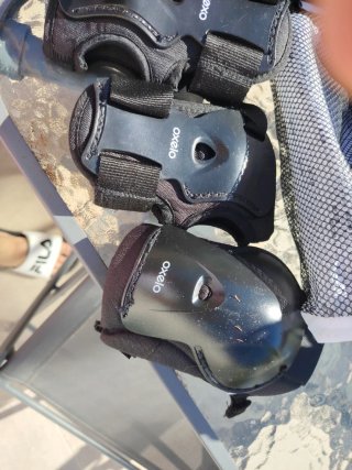 Patines en línea para niño con protecciones
