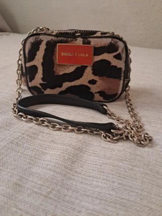 Bolso BIMBA Y LOLA estampado leopardo