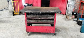 Banco de trabajo y carritos de taller