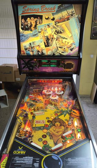 Maquina recreativa Pinball Spring Break Gottlieb