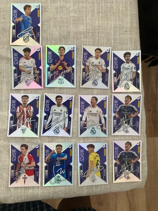 Cartas Panini La Liga Firmadas Draft 23