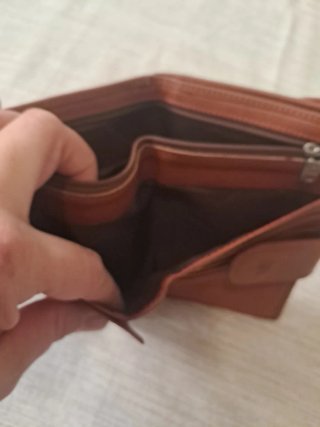Monedero Balenciaga Marrón