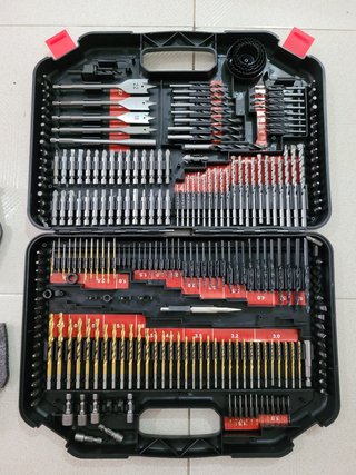 JUEGO COMPLETO DE BROCAS PARA TALADRO FRESADORA __