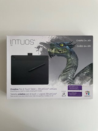 Wacom Intuos 3D Pen & Touch Tablet