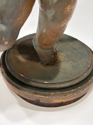 Escultura Ángel alado clásico muy antigua