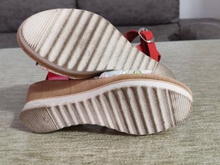 Sandalias CAÑIZARES piel mujer floral n.36-38