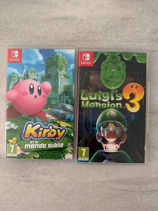 Kirby e Luigi's Mansion 3 per Nintendo Switch