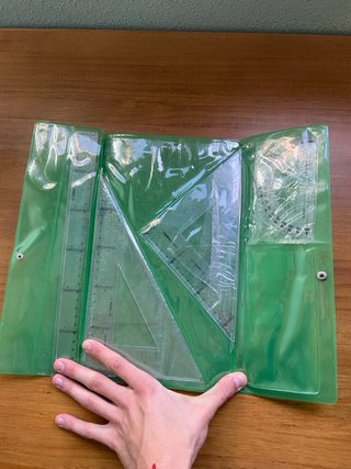 Estuche escolar Campus verde