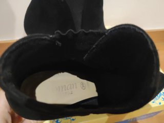 Botines de Ante Negros Woman MariPaz