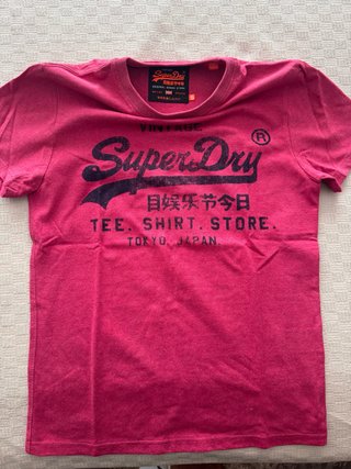 Camiseta Superdry Roja Talla S