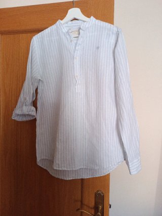 Camisa Maho Rayas Azules Talla S
