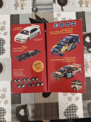 Kit Rally Scalextric Seat Cordoba WRC