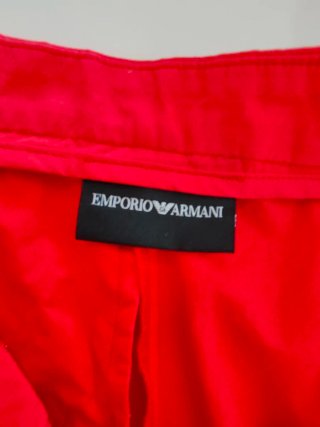 Shorts Rojos Emporio Armani