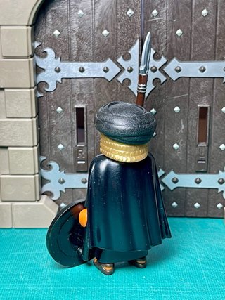 Playmobil Soldado Sarraceno con Lanza y Escudo