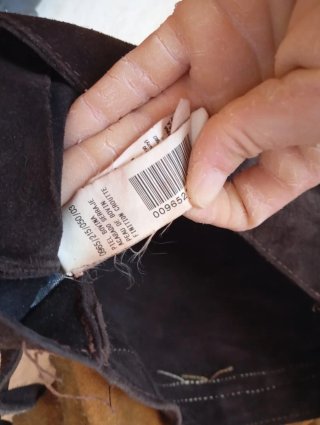 Bolso de hombro de PIEL en marrón