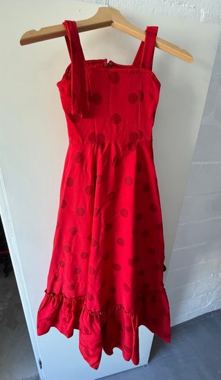 Traje de Gitana Infantil Rojo