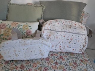 Conjunto bolsos carro Cosamui floral