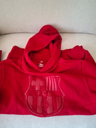 Sudadera FC Barcelona Roja