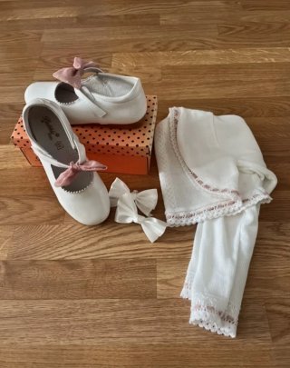 Zapatos y Chaqueta de Niña para Eventos