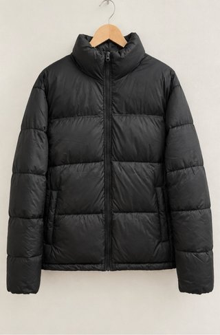 Anorak OVS Negro Talla XL Sin Uso