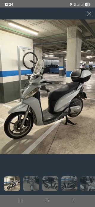 Chasis Honda SH 300i 2013 Documentada