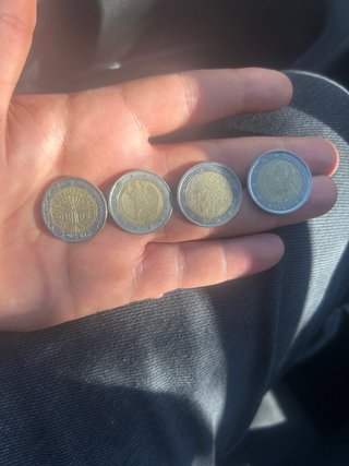 Set de 4 Monedas Conmemorativas de 2 Euros