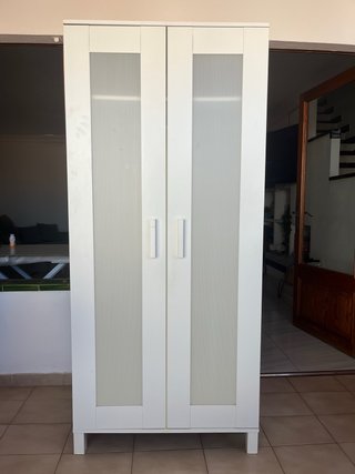 Armario Blanco de Dos Puertas