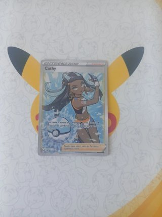 Cathy Entrenador Origen Perdido Carta Pokémon