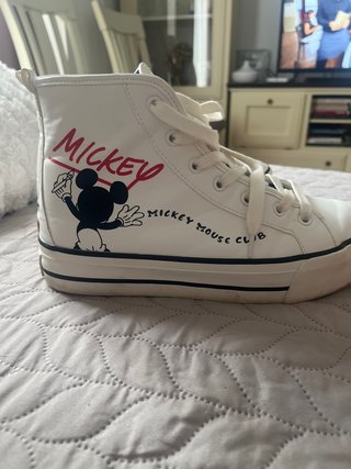 Zapatillas Blancas Mickey Mouse Club