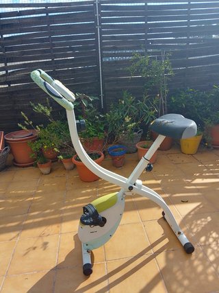 Bicicleta Estática Plegable