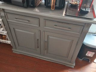 Buffet de Madera Gris