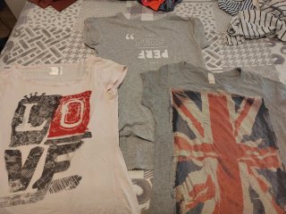 Lote 3 Camisetas Talla S