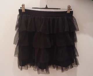 Falda de tul volantes niña Halloween