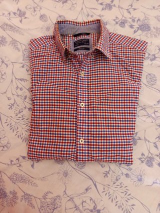 Camisa Sfera Hombre Cuadros Talla S
