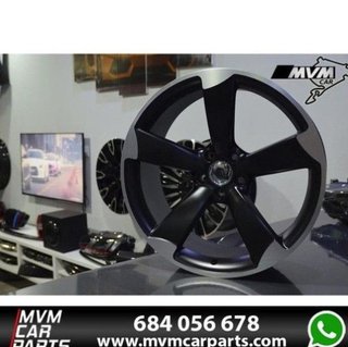 Llantas 20" audi Rotor Negra mate AU040
